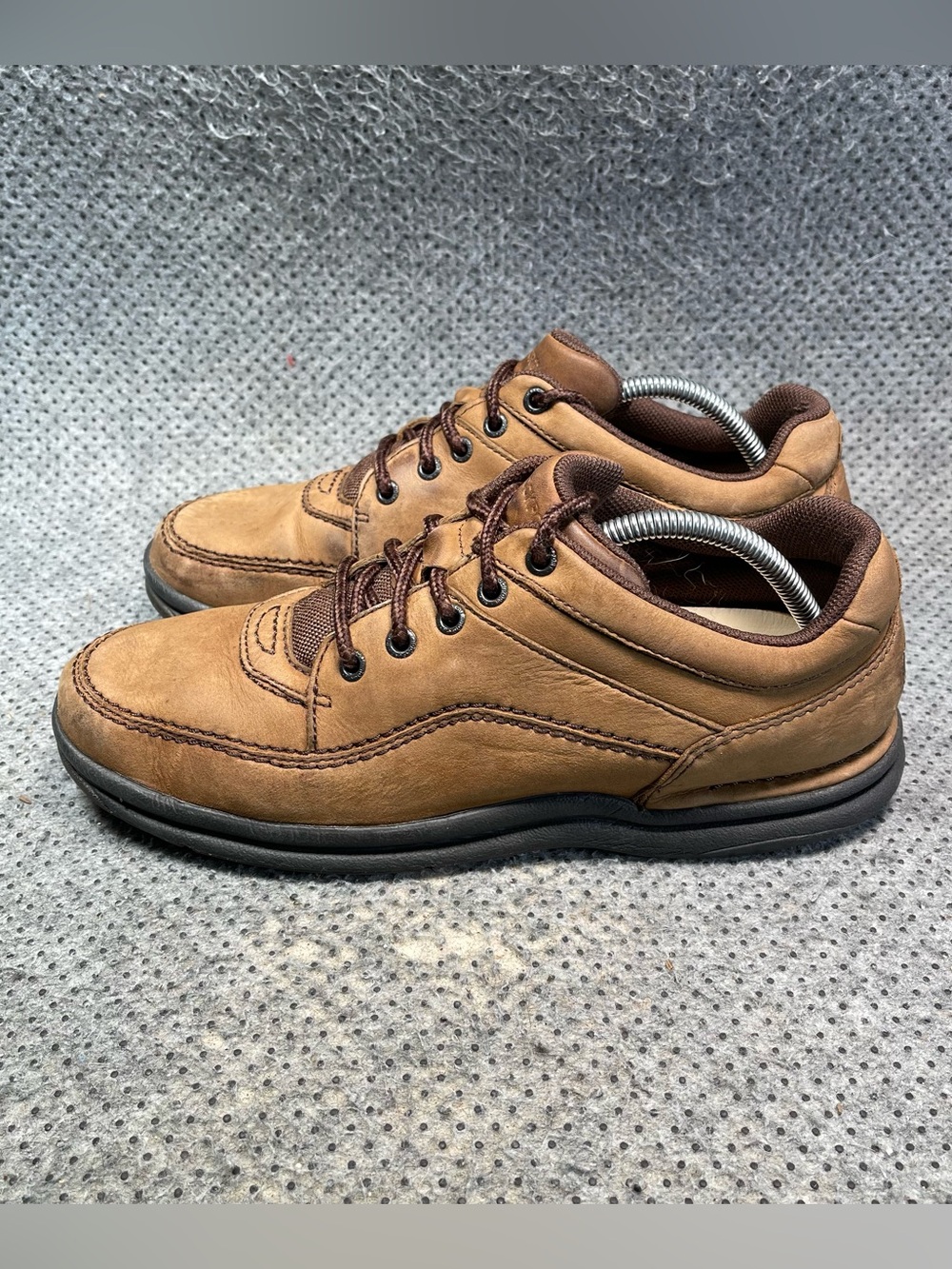 Rockport World Tour Classic Brown Shoes Size 10 Men’s
